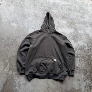 Carhartt heavy weight olive green hoodie